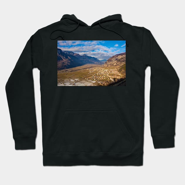 Lagarina Valley in Trentino, Italy Hoodie by jojobob